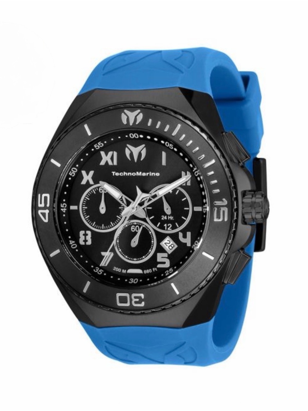TechnoMarine Manta Men's Watch - 48mm, Blue (TM-220002)